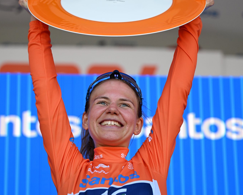 Santos Tour Down Under 2024 Champion Sarah Gigante